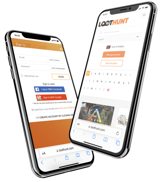 interactive image of Loothunt